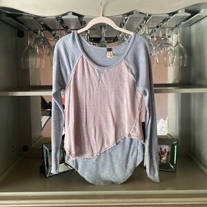 Free People size medium, long sleeve adorable shirt